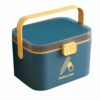 Cabilock Useful Household Medicine Box Multi- Layer Pill Box Portable Medicine Storage Box