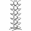 Amazon Basics Wine Rack for 12 Bottles, Black, 24.9 x 16 x 67.8 centimetres