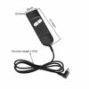 Zerodis Recliner Hand Controller,Multiple Uses 2 Button 5 Pins Connector Remote Replacement Switch Parts for Lift Chairs Electric Bed Sofa