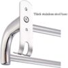 Bathroom Double Towel Bar/Towel Rack/Towel Rack/Wall-Mounted Towel Rack Suitable for Bathroom/Kitchen Tower Hanger/80Cm
