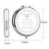 Sweet 16 Gifts 16th Birthday Gifts for Girls Compact Mirror Sweet Sixteen Gift for Daughter Girls Happy 16th Birthday Gifts (Believe mirror-sl)