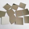 100PCS Glass Square Mirror Mosaic Tiles Square Craft Mirrors DIY Accessory (1")
