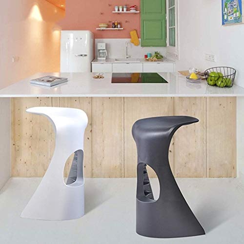 SDFGH Nordic Light Luxury bar Chair Simple net red bar Stool Front Desk Cafe Restaurant Leisure Back high Stool (Color : 3-Pack)