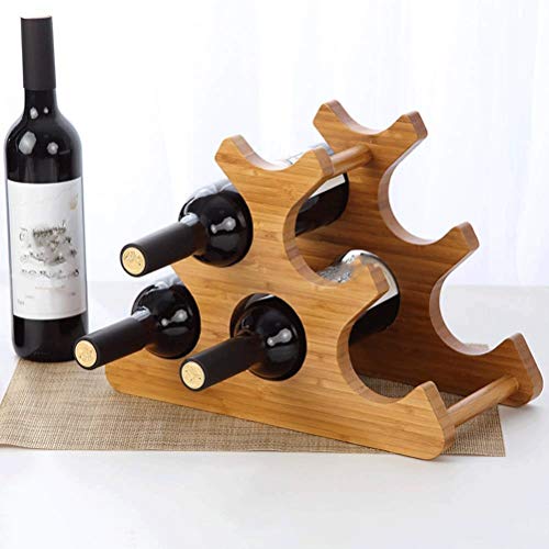 KXDCZ Wine Rack Wine Holder Wine Storage Bottle Rack Horizontal Storage Compact Design Made of Organic Collection