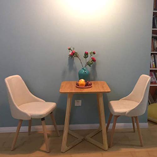 SDFGH FurnitureR Bar Chair Pub Bar Height Barstool Industrial Dining Bar Stools Chairs with PP Seat Backrest and Wooden Leg Set of, Bar (Color :