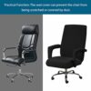 ZSooner Office Chair Cover With Armrest Sleeve Dustproof Soft Furniture Protector Thickened Universal Full Wrap gh Stretch Anti Slip Solid Color