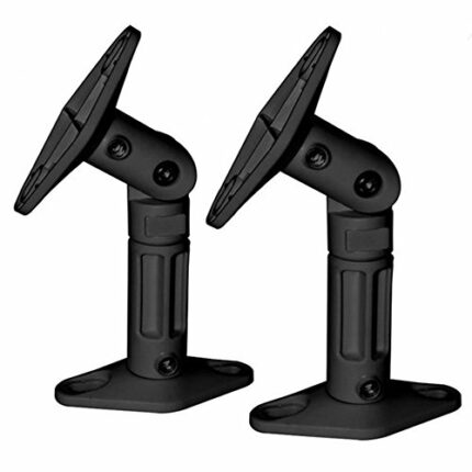 Maclean MC-528 2x Speaker Wall Mount Bracket up to 3,5 KG, Tilt Rotation Swivel Hifi Satellite