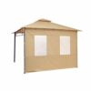 tepro Side Panel Set for Lehua Gazebo and Waya Gazebo Burgundy 2 Side Panels