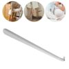 ALOBY Stainless Steel Shoe Horn, Long Handle Easy Use Ergonomically Designed Shoehorn, Sturdy for Women Children Seniors Men
