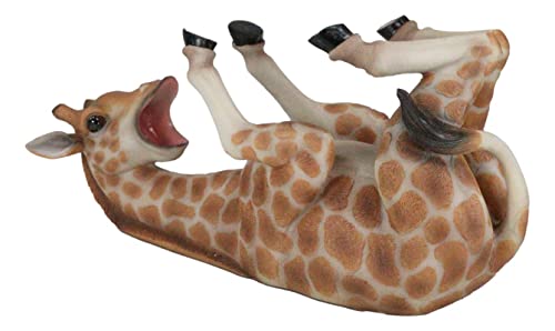 Atlantic Collectibles Safari Thirsty Long Necked Giraffe Wine Bottle Holder Caddy Figurine