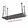 Stylish Simplicity Industrial Retro Stylish Simplicity Down Wine Rack Ceiling Simple Metal Creative Display Home Goblet Wine Rack Adjustable Heig