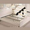 XIAONAN 55-56mm 20PCS Replacement Bed Slat Holders Kits Bundles Plastic End Caps Holders, Width 56mm x Height 9 mm (Inside Dimension), for single