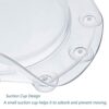 GreeSuit Bathtub Overflow Drain Suction Cover/Plug for Deep Water Baths, Deep Bath Drain Cover Adds Inches of Tub Water for Warmer and Comfortabl