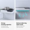 XMING Toilet Storage Rack Wall-mounted Non-perforated Bathroom Washroom Toilet Washstand Wall Corner Storage Rack
