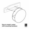Umbra Cirko Wall Mirror, Black