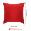 4 Pack Decorative Outdoor Waterproof Throw Pillow Covers, Square Patio Balcony Garden Waterproof Cushion Case, PU Coating Pillow Shell for Couch,