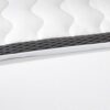 Amazon Basics Comfort Memory-Foam-Topper, Double, 7 cm, White