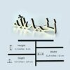 Islamic Home Decoration Bismillah Alhamdulillah Mashallah Islamic Table Decoration Free Standing Islamic Table Decoration (Alhamdulillah, Shiny G