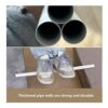AIKASY Premium Canopy Bed Frame Post for Queen Size Beds, Enhanced Metal Poles, Four Corner Bed Brackets, Ideal for Metal and Wood Bed Frames, Be