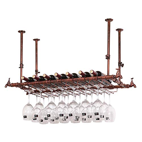 OUSIKA Wine Racks,Wine Glass Rack Hanging Wine Cup Holder Creative Wine Rack Decoration Bar Cup Holder Creative Stemware Glass Holder