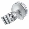 Shower Hand Held Holder Adjustable Suction Cup Shower Head Holder Universal Mounting Bracket Plastic ABS with Chrome Polished for Marble Glass Me