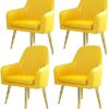 dining chair Office Business Reception Chairs Conference Chairs Desk Chair Set of 4 Lazy Makeup Stool Furniture Hotel Nail Shop Sofa Chair Nordic