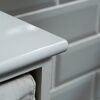 Home Vida Maize Storage Unit White, 4 Drawer