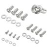 FandWay TV Mount Hardware Kit, VESA TV Mount Screws for TV and Monitor Mounts Bracket Fixing 24pcs M4 M6 M8 Stainless Steel Screws Washers