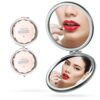 Soinos Pack of 6 Makeup Mirror for Wedding Parties and Bridesmaids Proposal Gifts - Compact, Portable and Perfect for On-The-Go Glam!