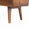 Artisan Furniture Media Unit, Wood, Chestnut, 90 x 35 x 47 cm