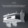 MOVKZACV Wall Mount DVD Shelf,Space Saving,Thickened board Strong Bearing Capacity,Punch-free For Router,Gamer Console, DVD Player, Remotes Etc