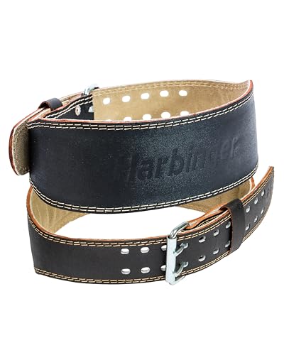 Harbinger Belt for Weightlifter 4 Inch Leather Belt