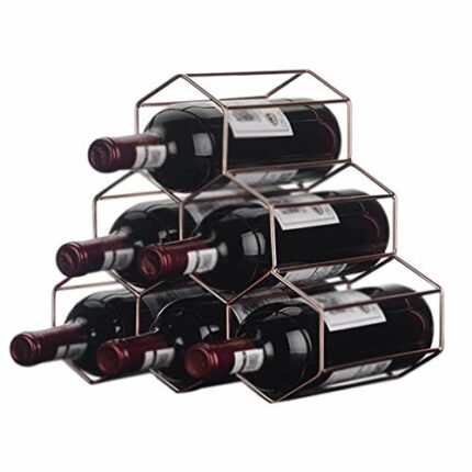 ZYZMH European Style Wine Rack, Creative Wine Glass Rack, Household Wine Rack, Stainless Steel