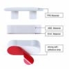 8 Pieces Toilet Seat Buffers Universal Seat Replacement Bumpers with Strong Adhesive