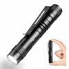 flintronic Mini Torch, 3.5" Pocket LED Torch Flashlight with Pocket Clip, Ultra Bright Waterproof Pocket Light for Household, Workshop, Repair, H