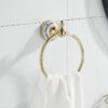 HIGOH Towel Racks,Towel Holder Bath Towel Holder, Bathroom Hand Towel, Towel, Wall Mounted Stainless Steel Kithen Washroom Bath Towel Holder Hang