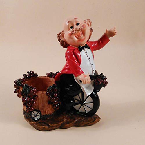 CZDYUF The nook, Novelty Wine Bottle Holder, Functional Kitchen Statue, Home Decor, for the Wine Enthusiast