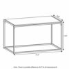 Furinno Camnus Modern Living Room Table Set with One Coffee Table and Two Side Tables, French Oak Grey