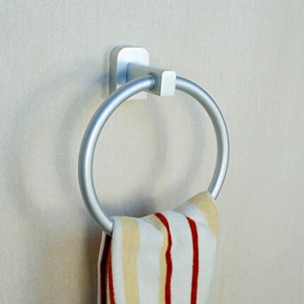 HIGOH Towel Racks,Bath Towel Holder,Bathroom Hand Towel,Towel,Space Aluminum Bathroom Hardware,Full Solid Towel Rack,Bathroom Towel Hanger