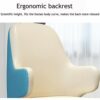 dining chair Kitchen Dining Room Furniture Chairs 2pcs PU Leather High Back Soft Seat Dining Chair With Non-slip Feet And Armrest For Living Room