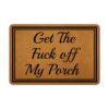 Ytanie Welcome Mats for Front Door Outdoor Entry Man Cave Where I Do Man Doormat Non Slip Rubber Mat for Home Indoor Farmhouse Funny Kitchen Rugs