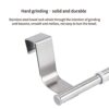 HIGOH Towel Racks, Towel Rail for Bathroom,5Pcs Stainless Steel Telesbath Towel Holder,Bathroom Towel Bar,Wall Mounted Towel Hanger,Single Hook D