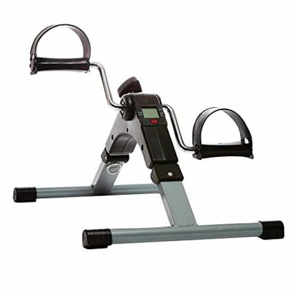66fit Arm and Leg Folding Pedal Exerciser with Digital Display and Variable Resistance Increase Activity and Improve Ability. Indoor, Outdoor, De