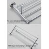 HIGOH Towel Rack All-Copper Towel Rack, Solid Toilet Rack, Bath Towel Holder, Wall Drilling Installation Bathroom Hardware