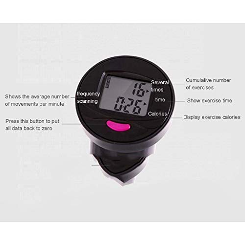 N/A Mini Stepper Mini Fitness Exercise Machine Pedal Stepper Step Trainer Equipment Bands Durable Safe Treadmill and Comfortable Foot Pedals 39 *