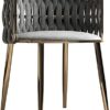 dining chair Modern Dressing Chair for Makeup Room, Bedroom Dressing Chair Reception Room Back Chair Dining Chair Company Lounge Chair Metal Weld