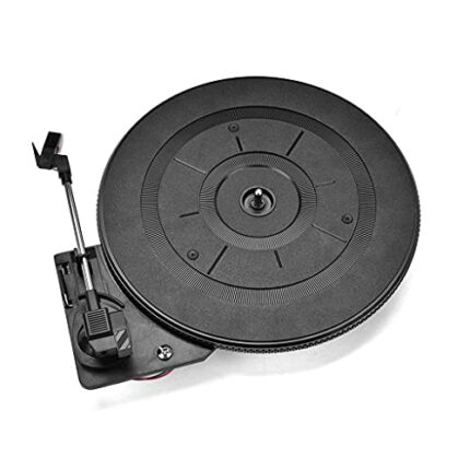 BVDSG Phonograph Accessories Parts 28cm Vintage Vinyl LP Record Player Turntable 3 Speed(33/45/78 RMP) with Stylus