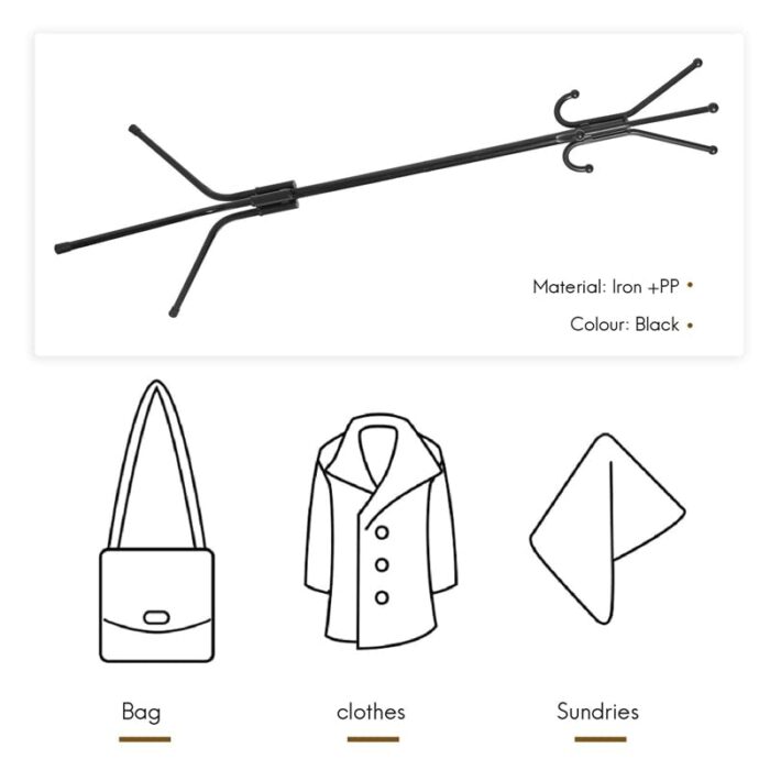 Qtynudy Children Coat Rack Clothes Tree Hat Hanger Hat Rack Coat Racks Stand for Coats