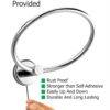 Bathroom Towel Holder Polish Towel Ring For Hand Towel Holder -Towel Hanger & Towel Rings,17cm Towel Holders For Bathrooms By Juba Smart Living (