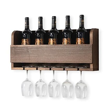Shop Metal Wine Glass Rack, Wine Glass Holder, Hanging Upside Down Simple Home Bar Hanger, Wine Rack Goblet Holder, Adjustable Industrial Wine Ra